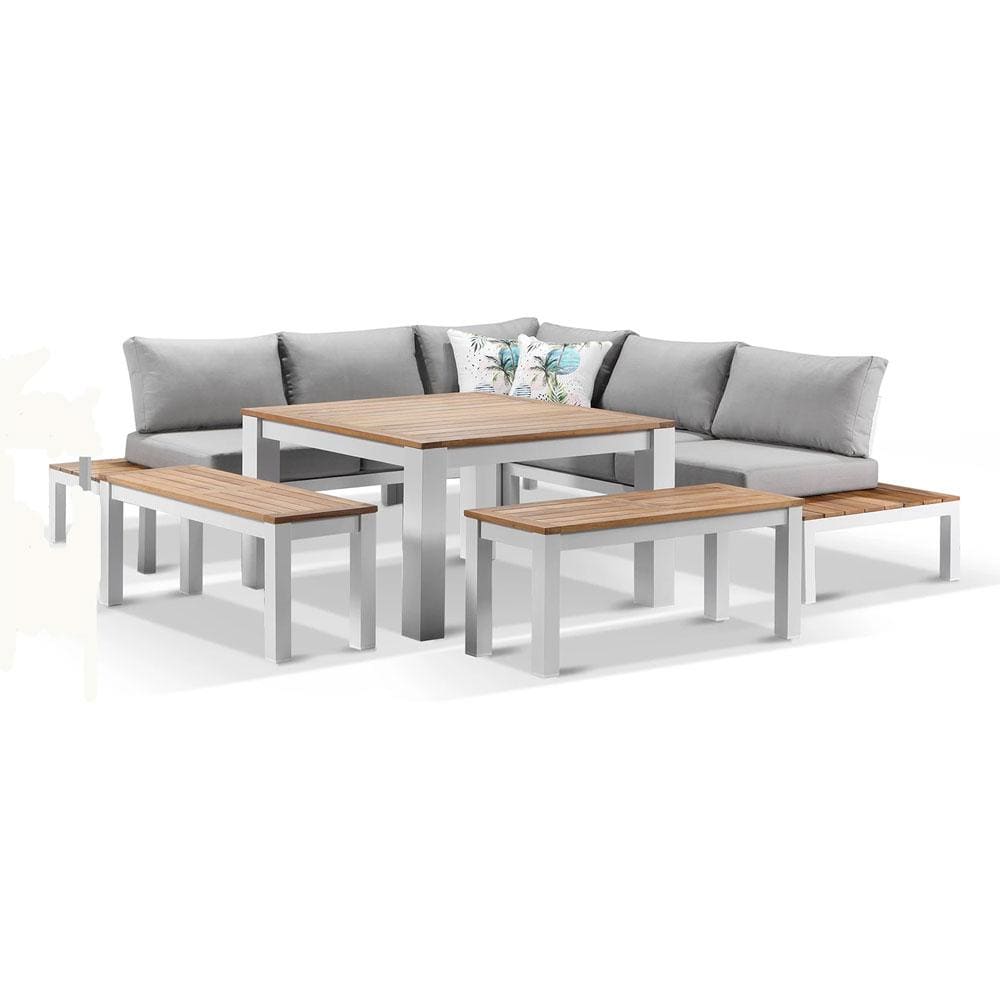 Nova Outdoor Aluminium Lounge And Dining Setting | Buy Outdoor Dining