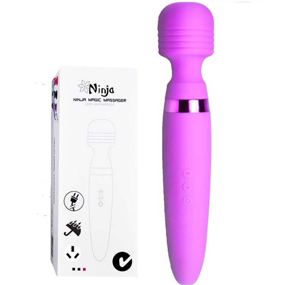Deluxe lumunu magic wand massager
