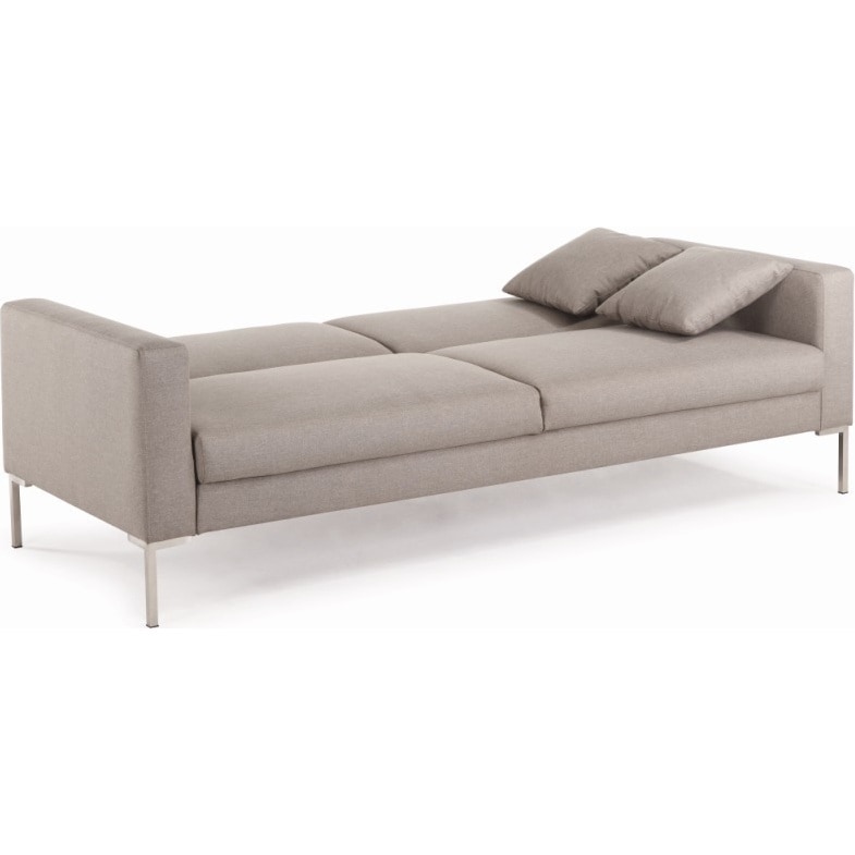 Modern 3 Seater Hopsack Fabric Westminster Sofa Bed In Grey | Buy Sofa ...