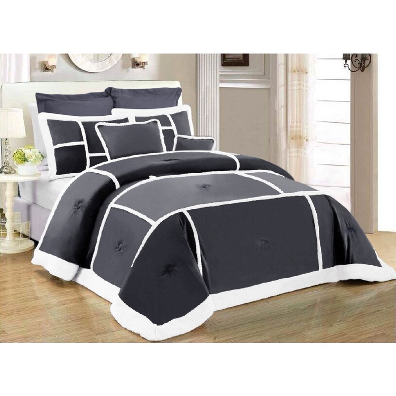 7 Piece Polyester Comforter Set Buy Queen Quilt Cover Sets 1531427