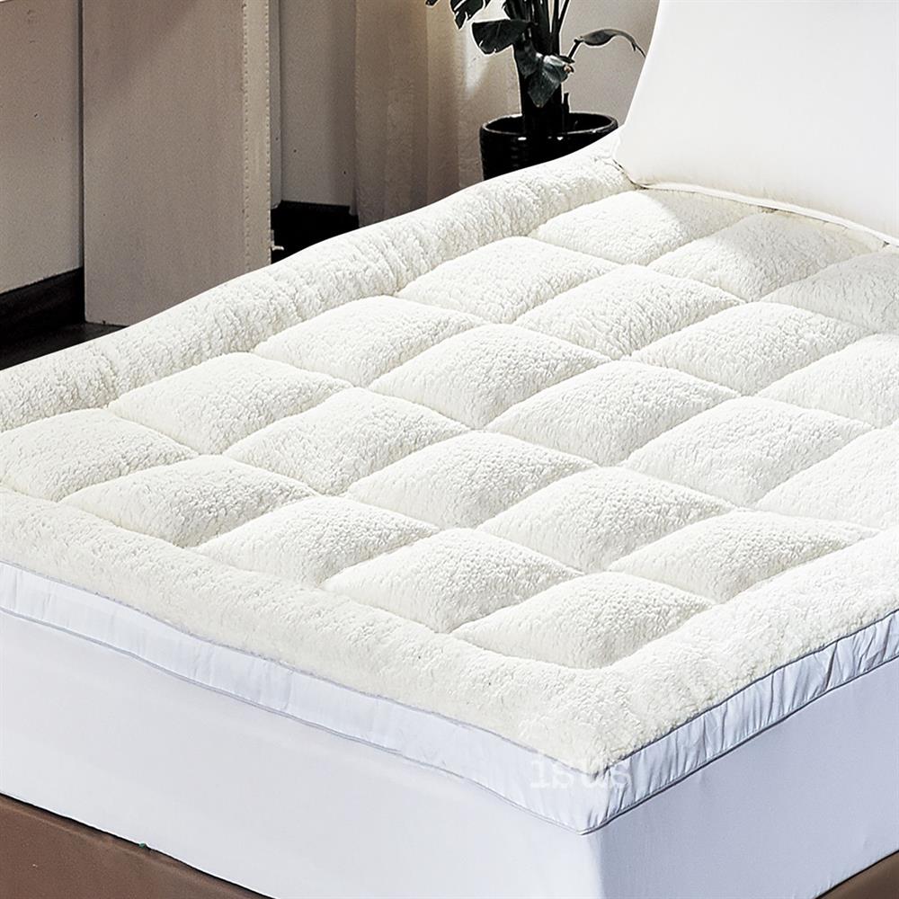 Premium 1600GSM Sherpa Mattress Topper Buy King Size