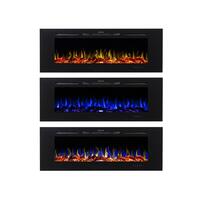 Provence 1500W 60 inch Recessed / Wall Mounted Electric Fireplace