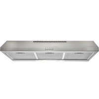 Euromaid 90cm Stainless Steel Fixed Rangehood R90FS