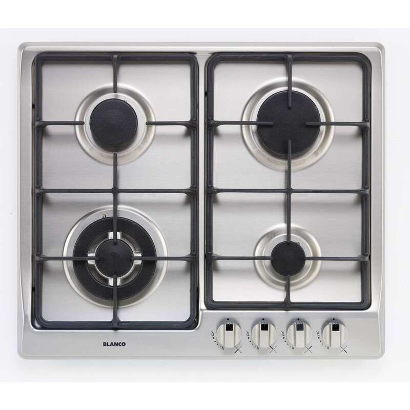 Blanco 60cm Stainless Steel Gas Cooktop CG604WXFFC Buy Gas Cooktops