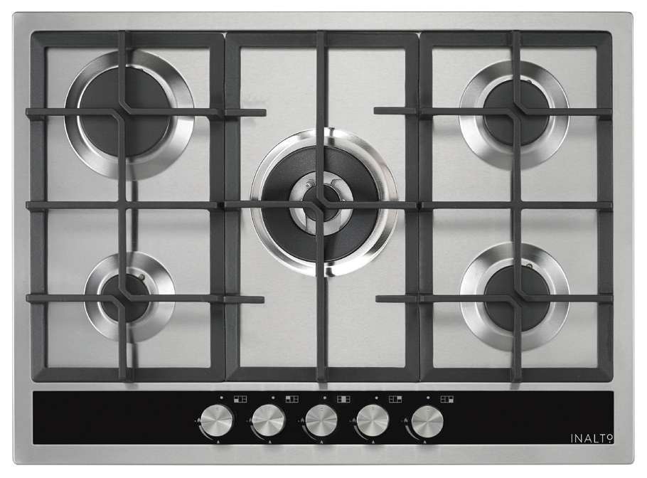 Inalto 70cm Stainless Steel Gas Cooktop ICGW70S Buy Gas Cooktops