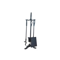 Fireplace tool set - 3 piece plus stand