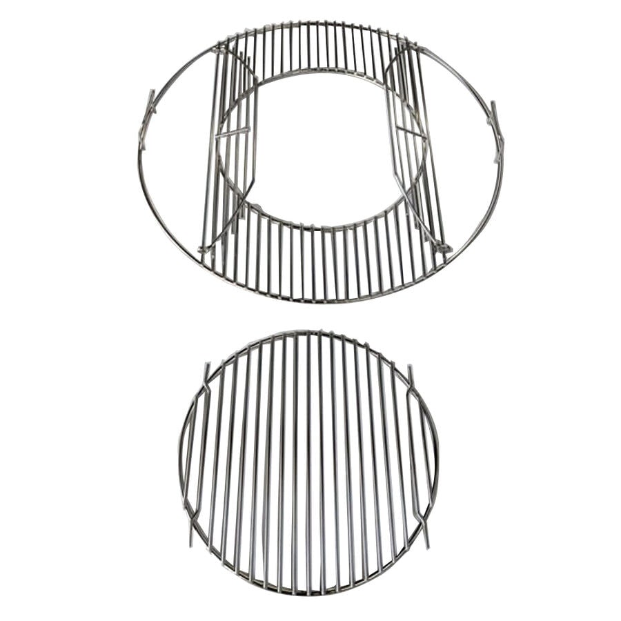 Stainless Steel Round BBQ Grill with Removable Center - Suits 57cm ...