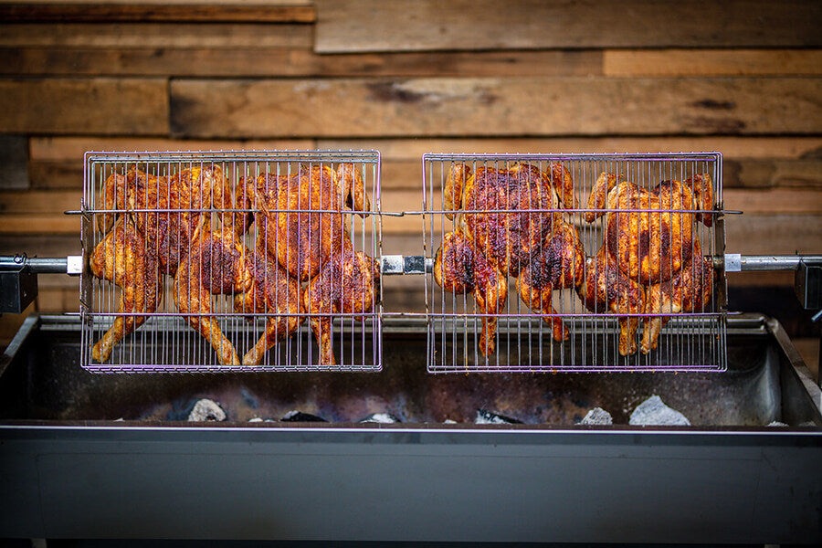 The Master 1200mm Stainless Steel Spit Roaster with 30kg Motor Buy