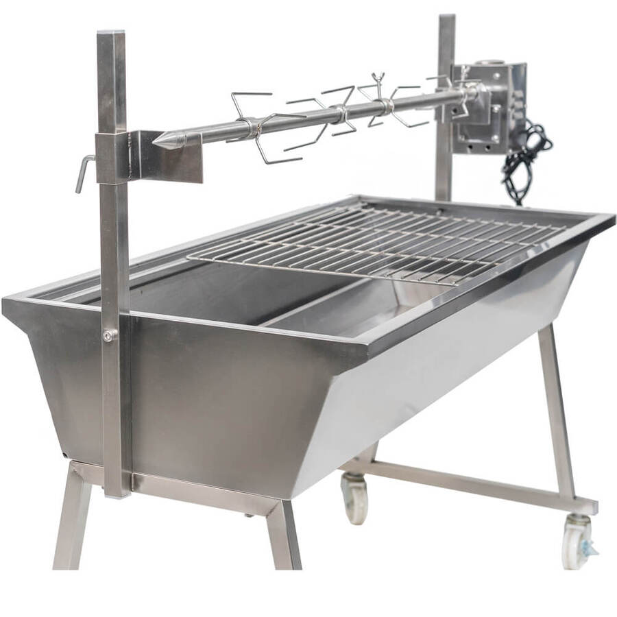 The Master 1200mm Stainless Steel Spit Roaster with 30kg Motor Buy