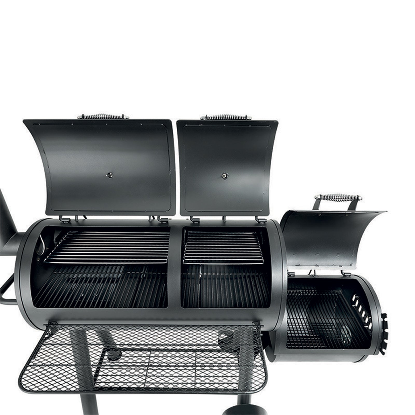 Hark Texas Pro Pit - Hark Texas Pro Pit Offset Smoker Bbq WooD Charcoal 03