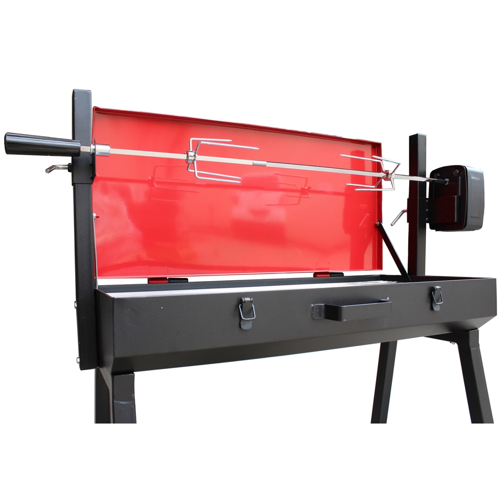 Portable BBQ Rotisserie with Lid Buy Spit Rotisseries 234573