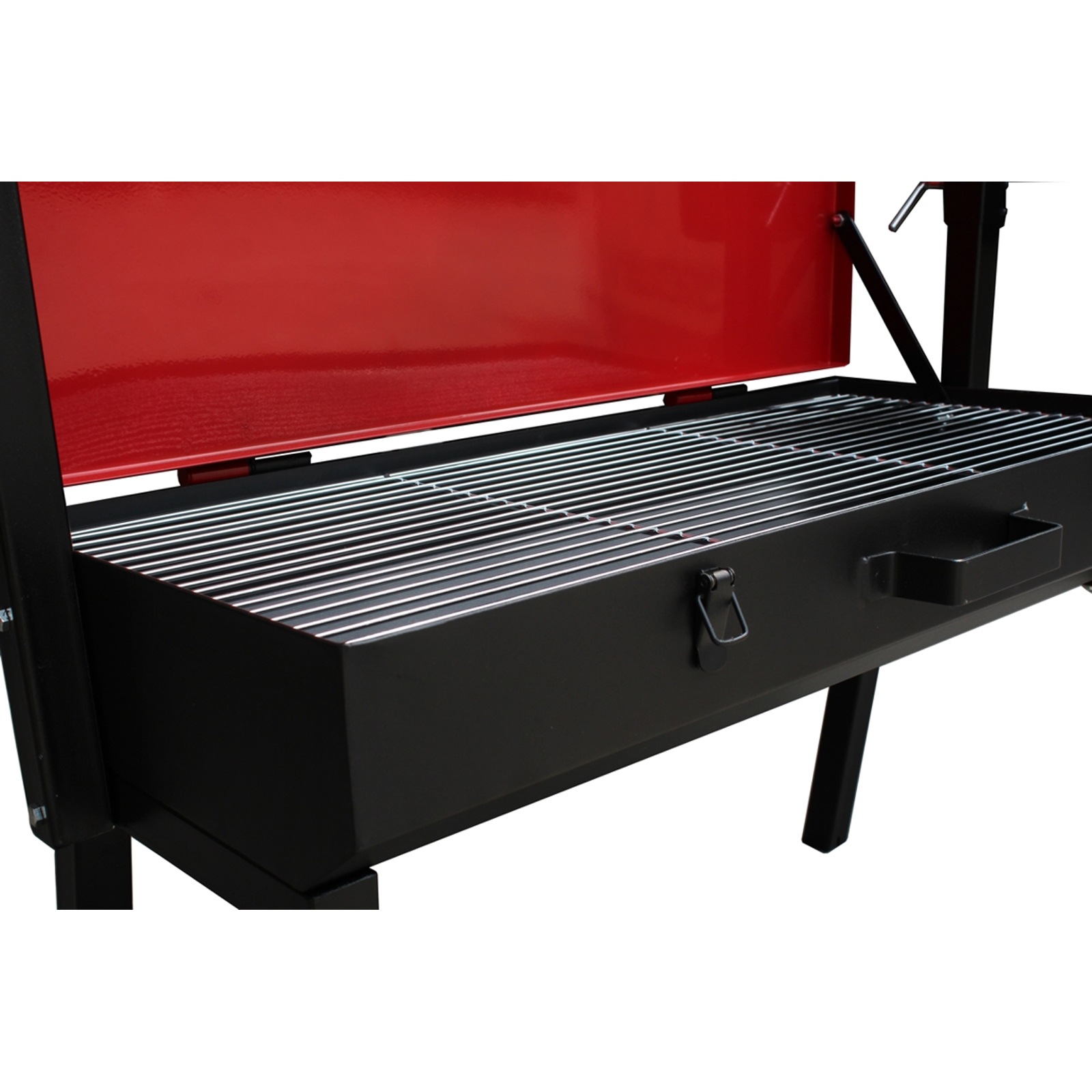 Portable BBQ Rotisserie with Red Lid Buy Spit Rotisseries 234573