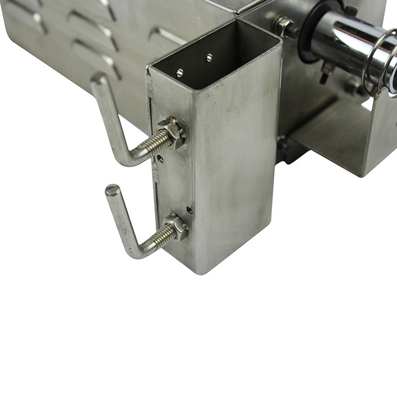 85kg Capacity Stainless Steel SUPER Heavy Rotisserie Charcoal BBQ Spit