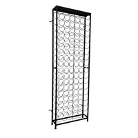 vidaXL Wine Rack for 108 Bottles Metal Cup Storage Cabinet Organiser Shelf