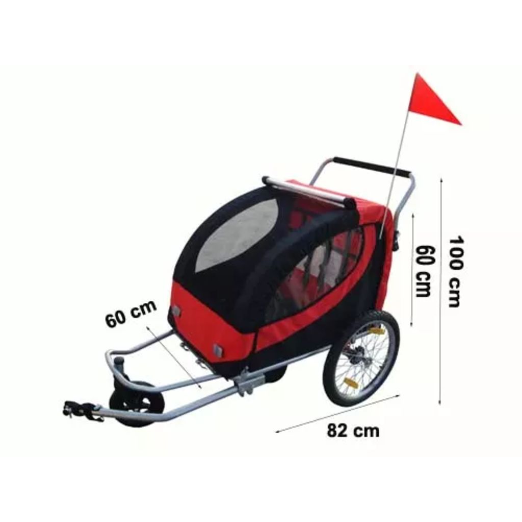 red tag stroller