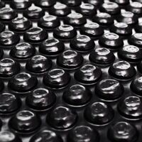 vidaXL Solar Pool Film Floating Rectangular PE 10x5m Black Bubble Cover Sheet