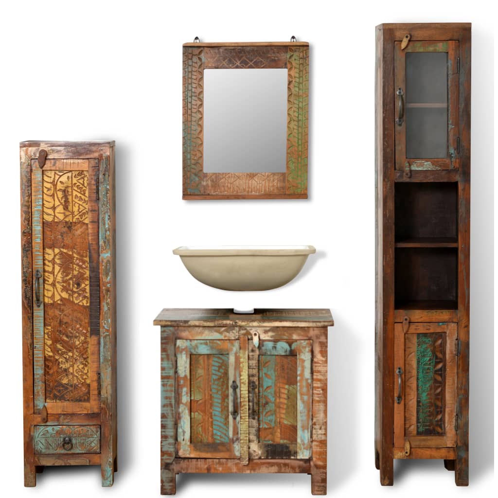 Bathroom Vanity Mirror Cabinet Shaving Medicine Reclaimed ...