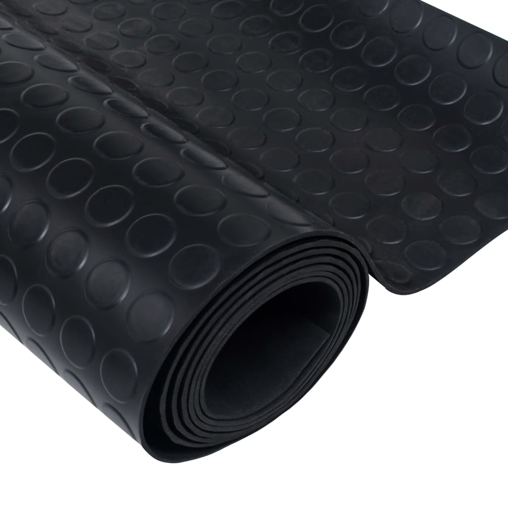 Dotted Anti Slip Rubber Floor Mat In Black 5x1m 03 ?v=637219624295844314
