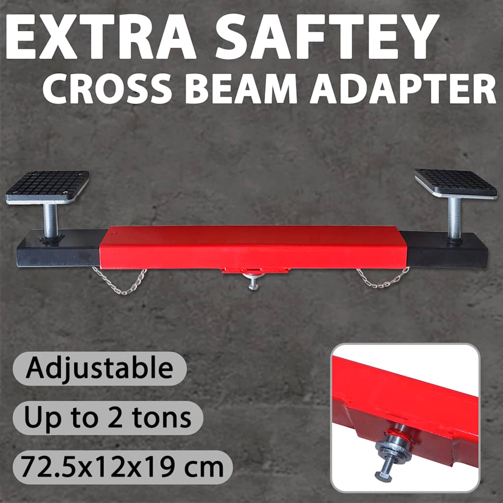 2 Ton Capacity Auto Car Vehicle Cross Beam Floor Trolley Jack
