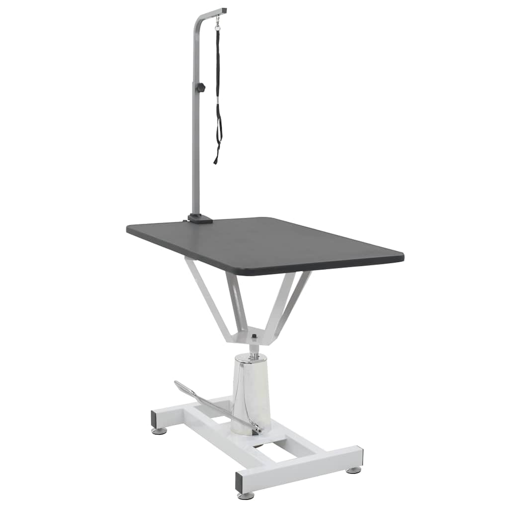 vidaXL Hydraulic Bath Grooming Table for Pets Adjustable Swivel