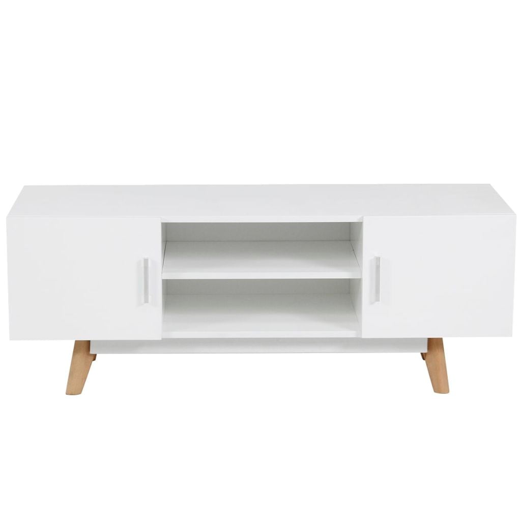 White High Gloss Tv Cabinet Entertainment Display Unit Stand