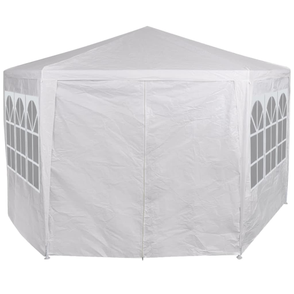 Vidaxl Marquee With 6 Side Walls White 2x2m Outdoor Garden Gazebo Canopy Tent - 10×10 Canopy Sidewalls Vidaxl Marquee With 6 Side Walls White 2x2m Outdoor Garden Gazebo Canopy Tent - 10×10 Canopy Sidewalls
