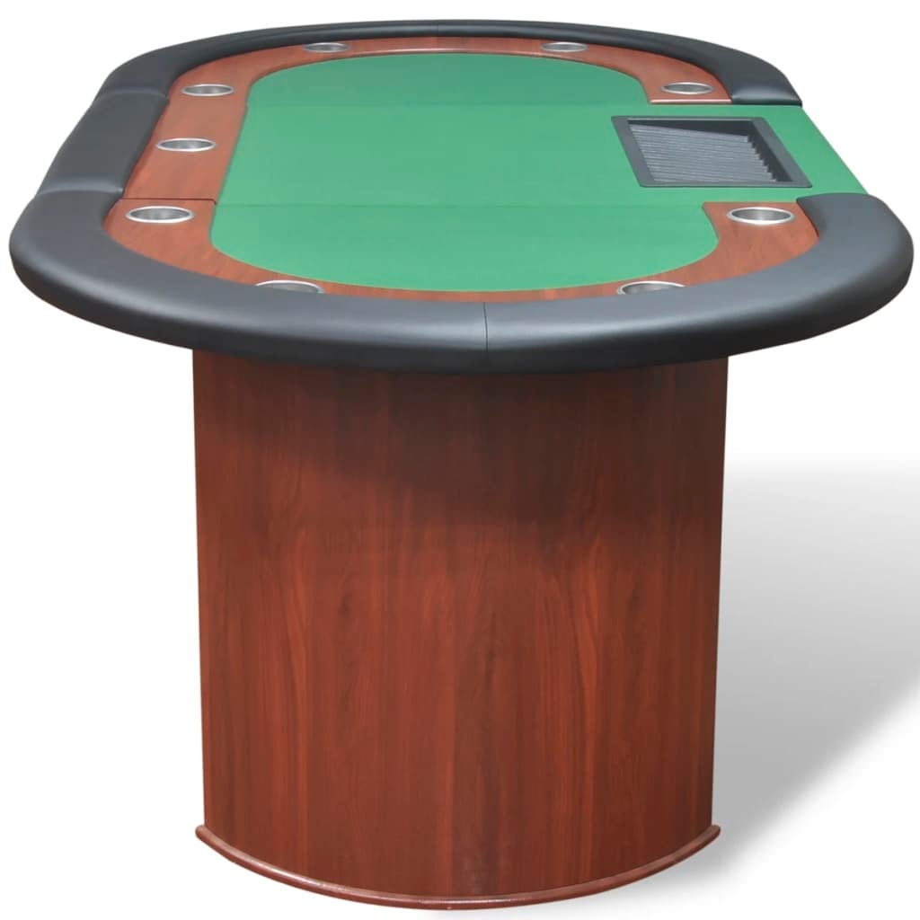9 seater poker table set