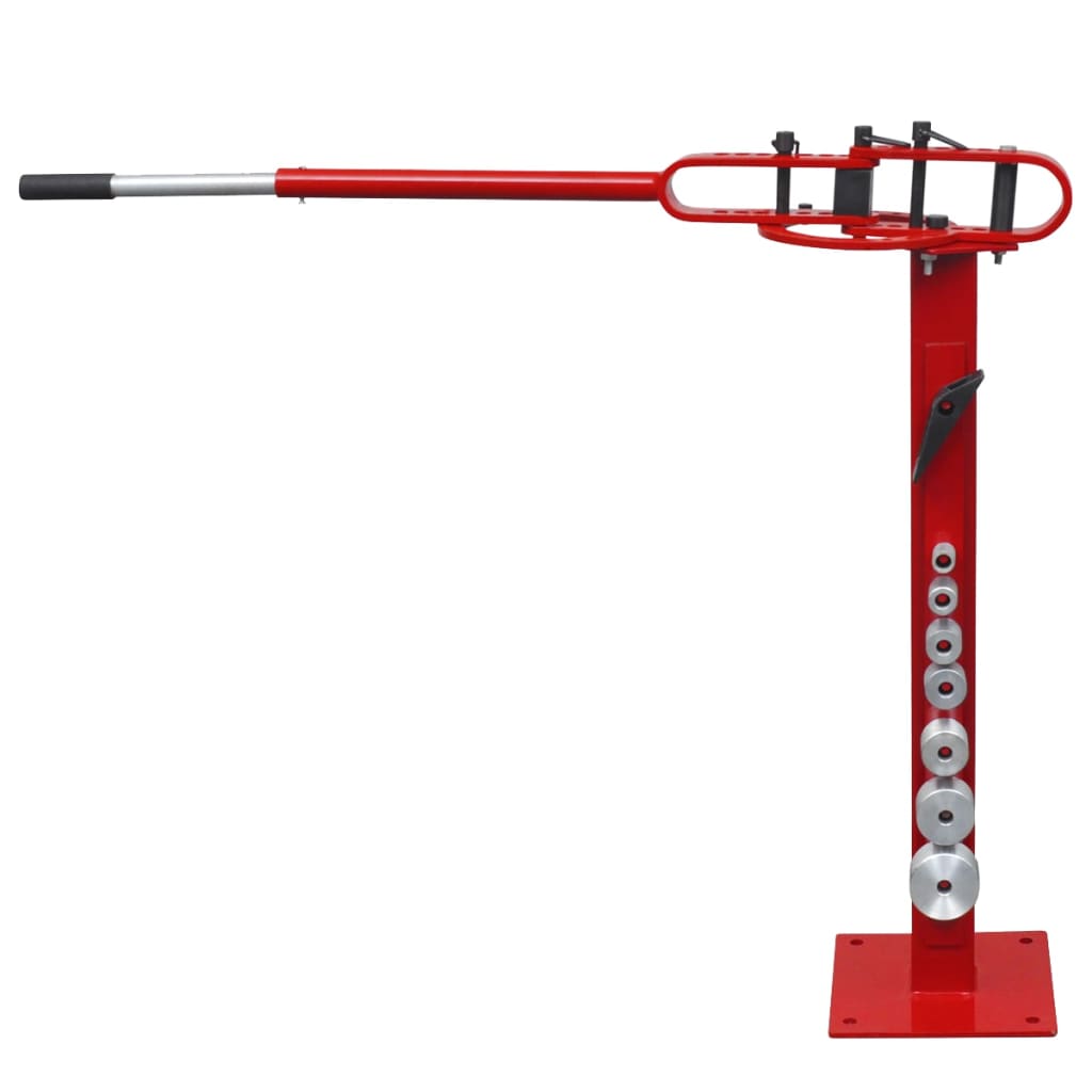 vidaXL Pipe Bending Machine FloorMounted Steel Manually Operated Tube