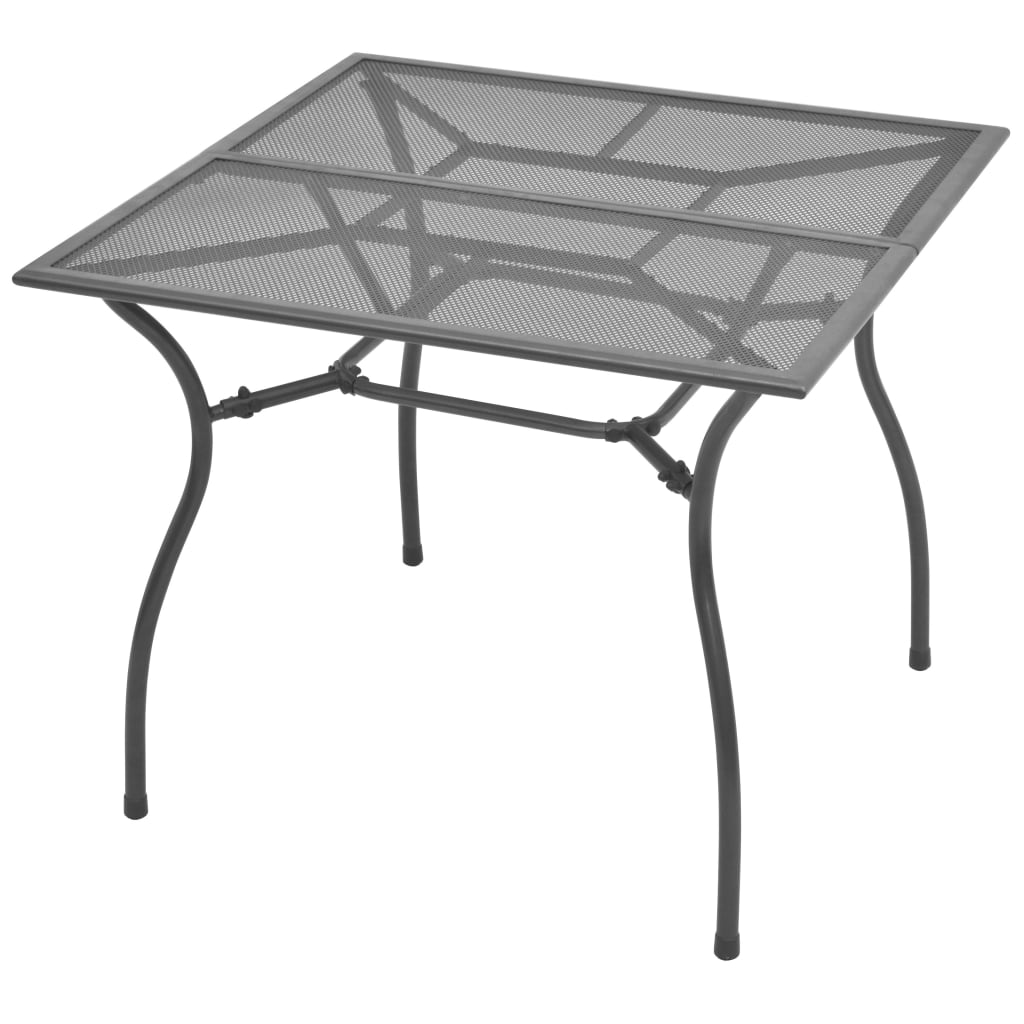 vidaXL Outdoor Dining Table Poly Rattan Solid Acacia Wood 115x74cm//150x74cm