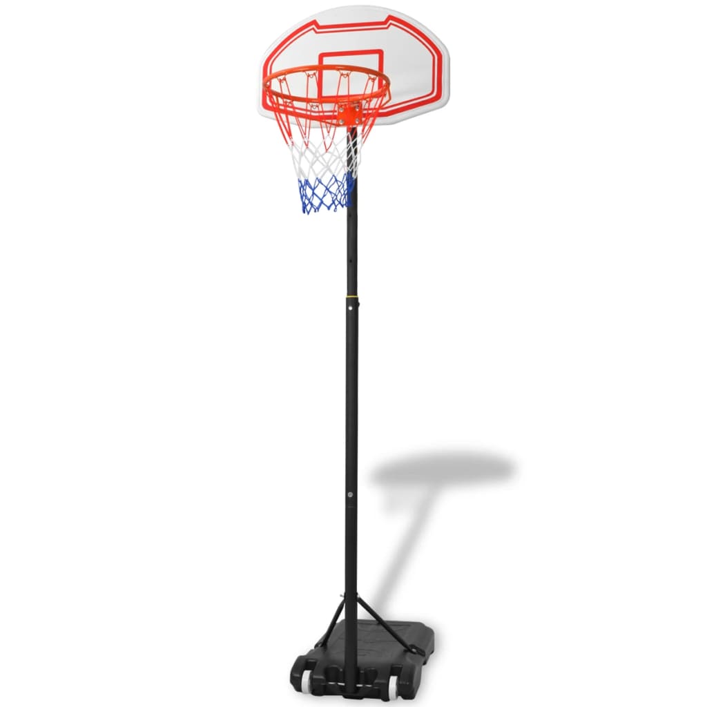 vidaXL Portable Basketball Hoop 210cm Height Adjustable Portable Hoop