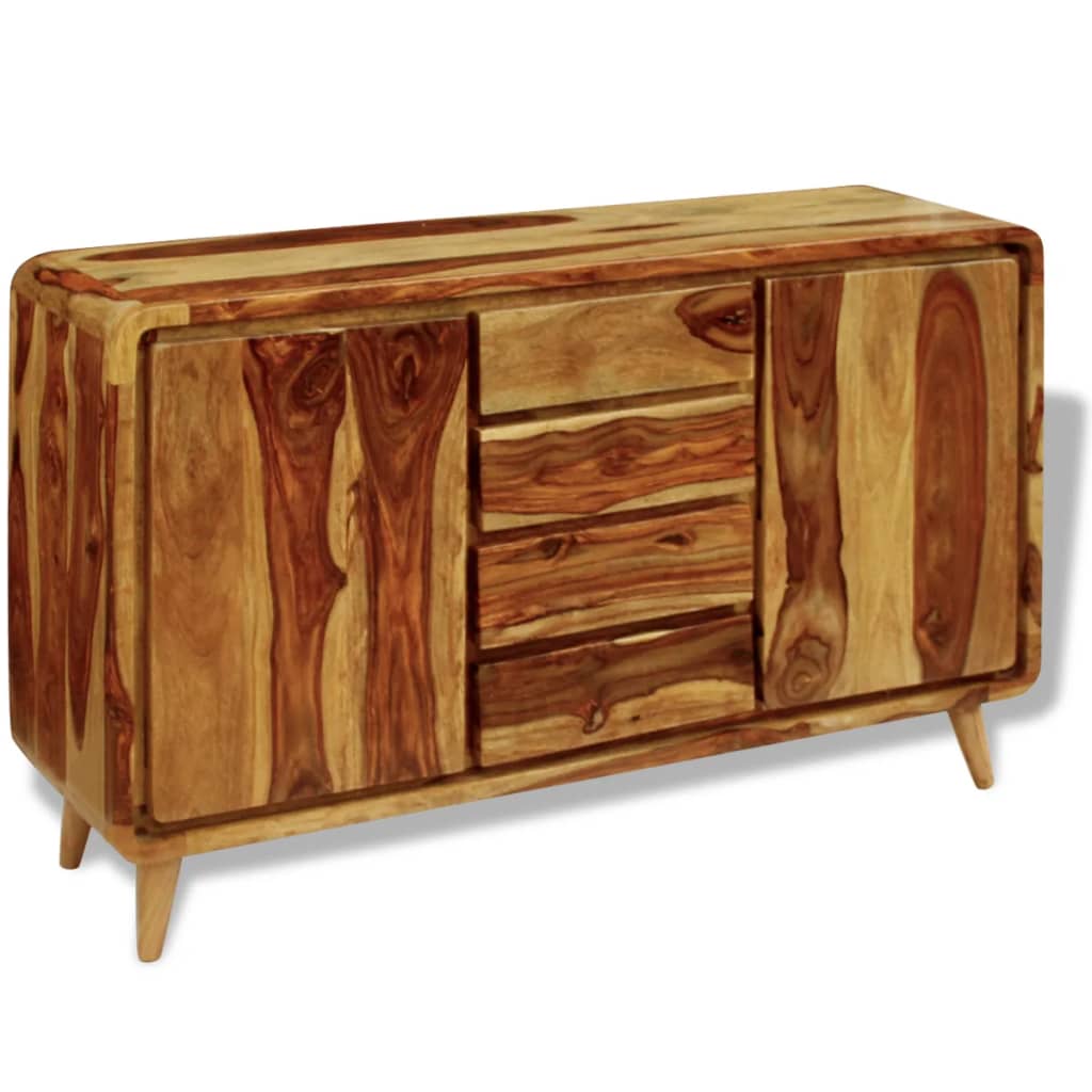vidaXL Sheesham Wood Sideboard Storage Buffet Dresser Drawer