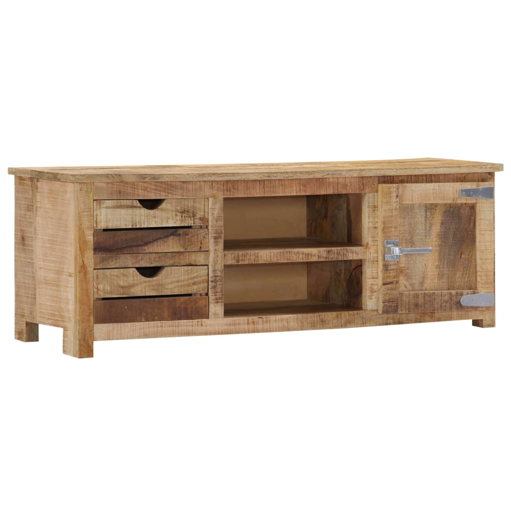 vidaXL Solid Mango Wood TV Entertainment Center Media Console