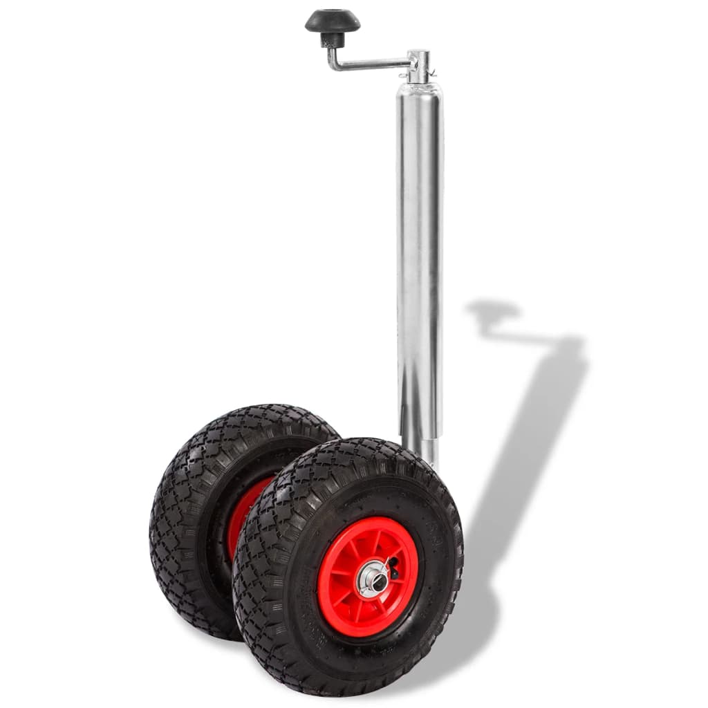 vidaXL Trailer Jockey Wheel with 2 Pneumatic Tyres 200kg Boat Caravan Towing Buy Jockey Wheels vidaXL Trailer Jockey Wheel with 2 Pneumatic Tyres 200kg Boat Caravan Towing Buy Jockey Wheels