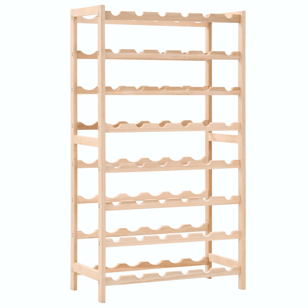 vidaXL Wine Rack for 45 Bottles Metal Stand Display Cabinet Unit Organiser