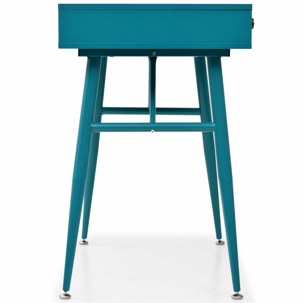 vidaXL Writing Desk with Drawer Antique Green Computer Desk Laptop Workstation Buy Desks