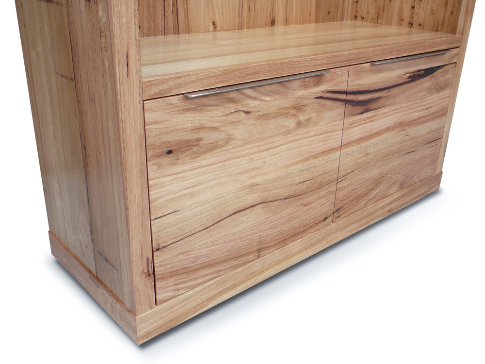 Elwood Tasmanian Oak Large Bookcase Display Wall Unit Buy Bookcases