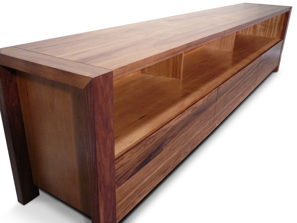 Lumino Tasmanian Blackwood 2400 TV Unit Buy Entertainment Units 185742