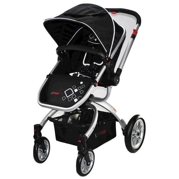 aussie baby pram w reverse handle detachable seat_00