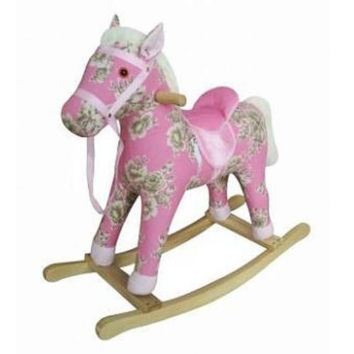 padded rocking horse