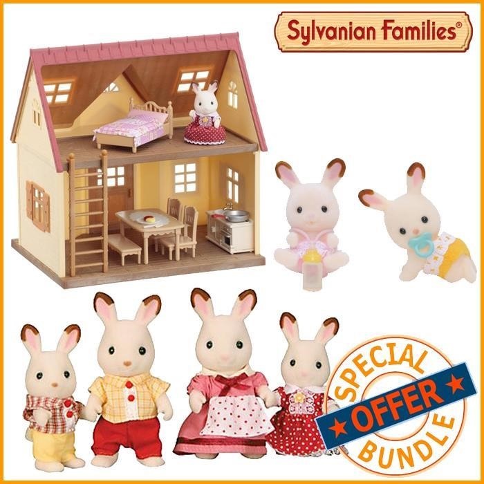 sylvanian families twin set