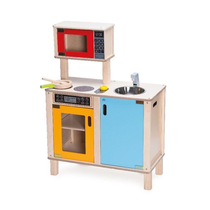Wonder World Wooden Toy Kitchen Little Chef Station Buy Play