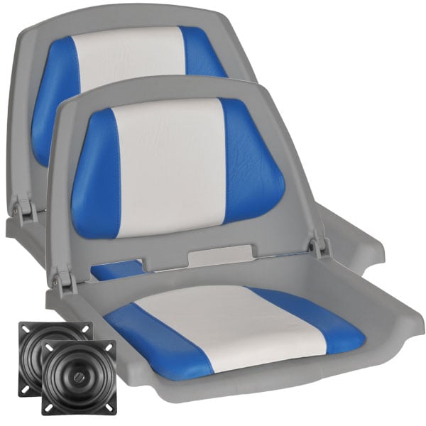 2 x Premium Folding Traveller Boat Seats | Buy Boat Seats 