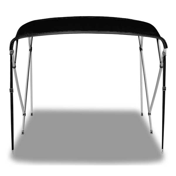 4 Bow Boat Bimini Top, Rear Poles & Sock Buy Biminis 186958