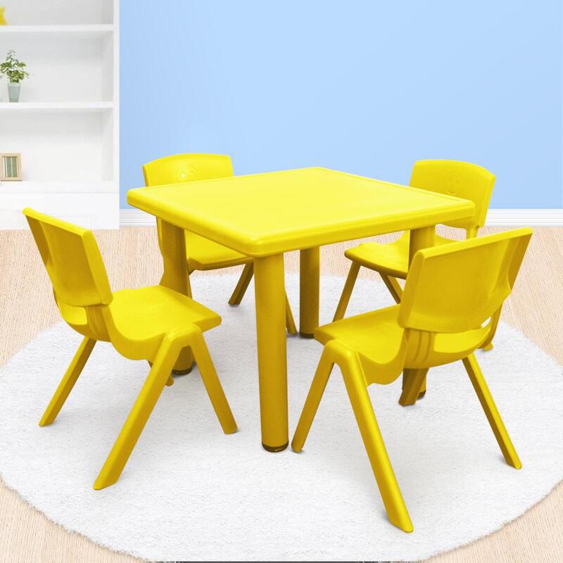 kids table and 4 chair set