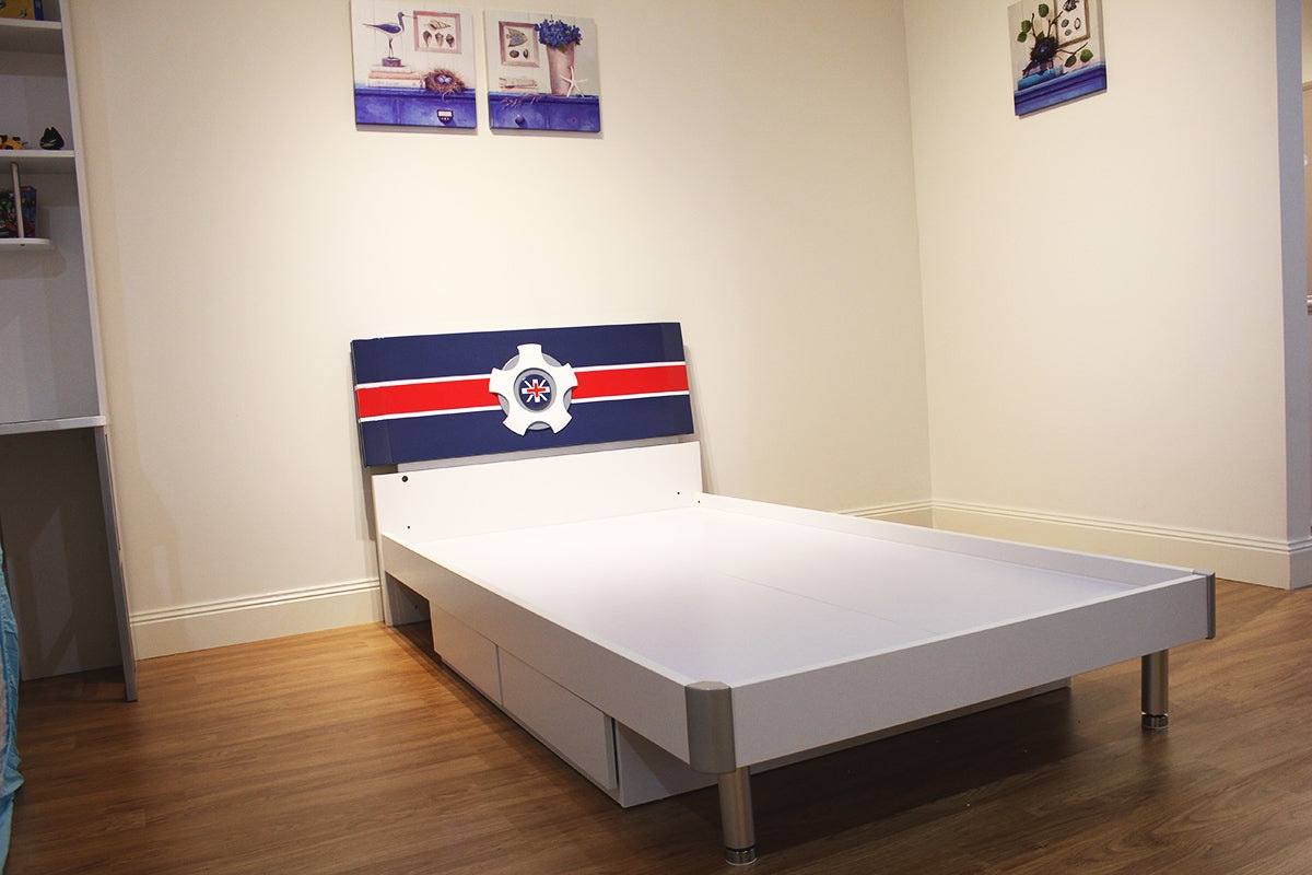 Sailor Boys Bedroom King Single Bed Frame with Drawer Buy King Single