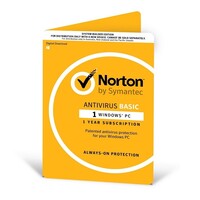 Norton Antivirus Basic 1.0 1 User 1 Device 1 Year Subscription OEM Pack