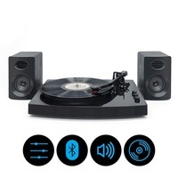 mbeat Pro-M Bluetooth Stereo Turntable System Black MB-TR518K