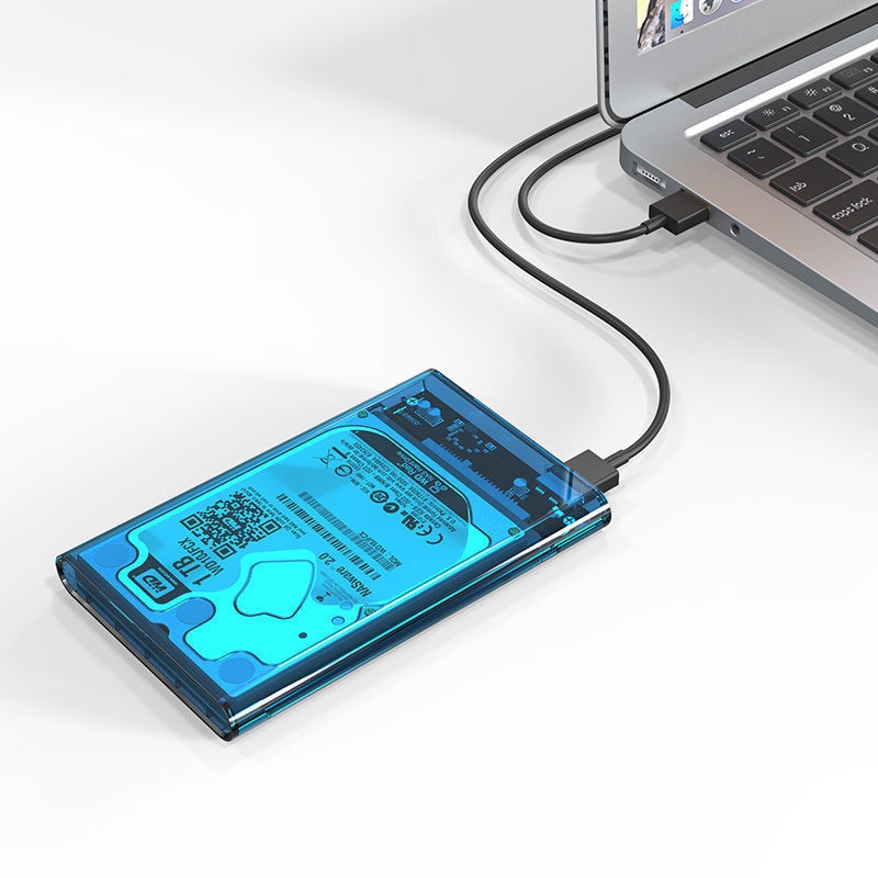 ORICO 2139U3 USB 3.0 Transparent 2.5" SATA SSD Hard Drive ...