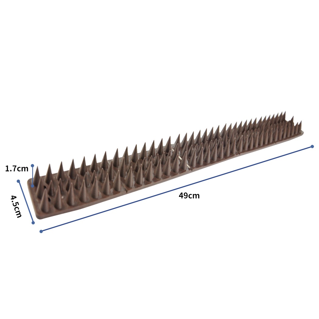 10x Bird Spikes Human Cat Possum Mouse Pest Control Spiked Fence Wall