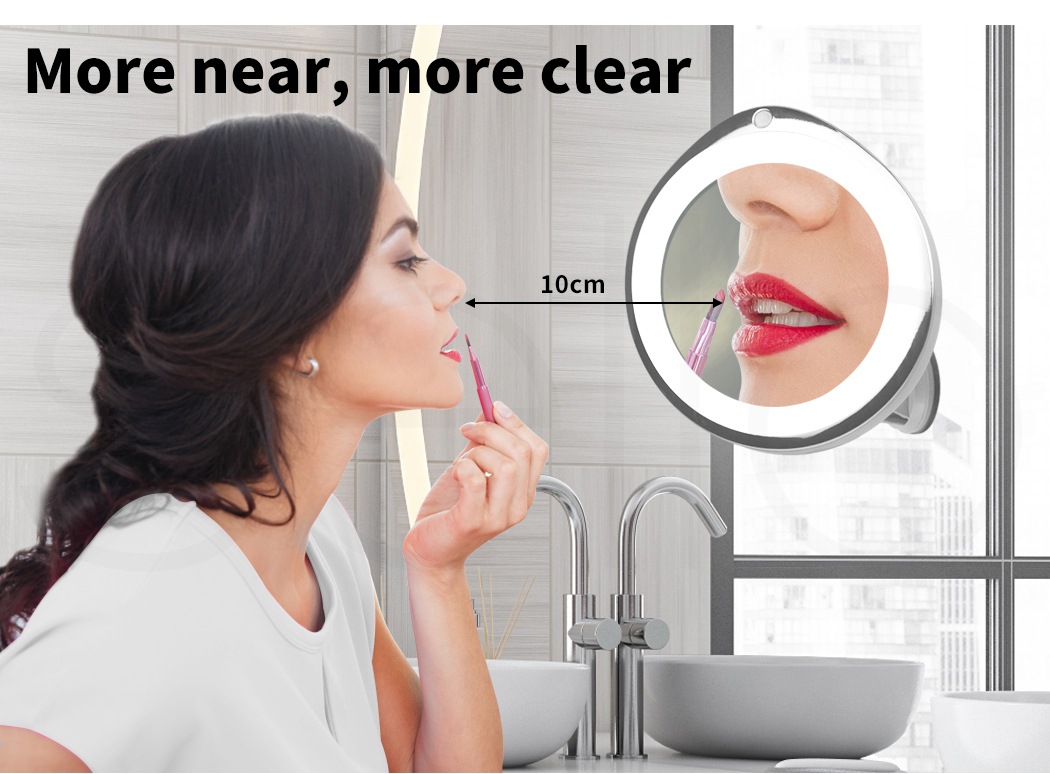 10x Magnifying Makeup Vanity Cosmetic Beauty Bathroom ...